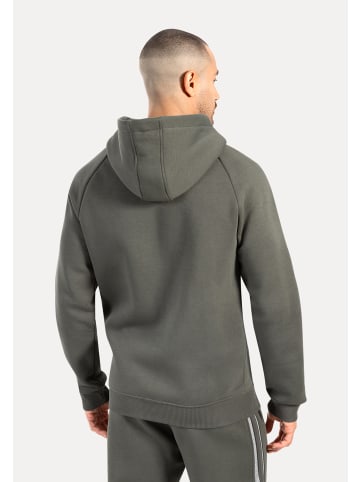 SMILODOX Zip Hoodie Yasin in Grau