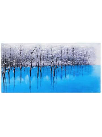 MCW Ölgemälde  Blauer See
