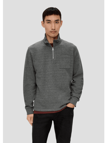 s.Oliver Sweatshirt langarm in Grau