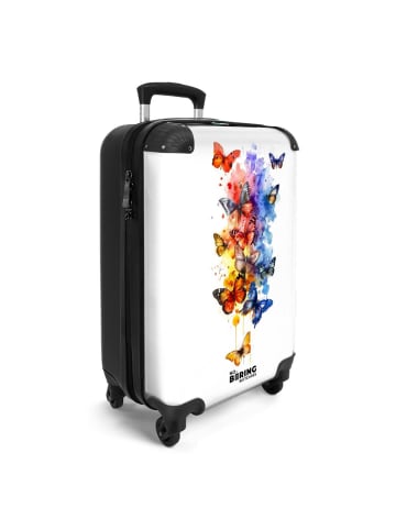 NoBoringSuitCases Suitcase, Handgepäck, Koffer, Reisekoffer Schmetterlingspalette