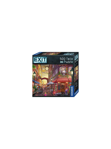 EXIT Puzzle EXIT Der Auftrag Paris, mit Geschichte und 7 Rätseln, 500 Teile, ab 10J