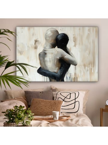 MuchoWow Leinwand bilder Verbundene Figuren (BxH)