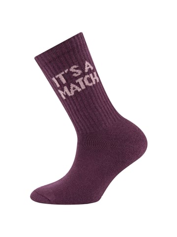 ewers 9er-Set Socken It´s A Match in .aubergine