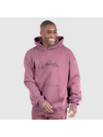 SMILODOX Hoodie Heavy Kane in Violett