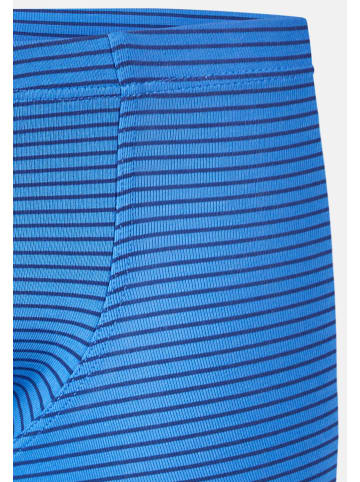 Schiesser Retro Short / Pant Kids Boys 95/5 Cotton in Blau / Weiß gem. Fußball