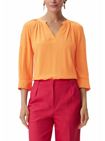 comma Langarmbluse für Damen in orange