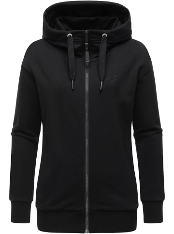 ragwear Sweatjacke Yodis Zip in Black