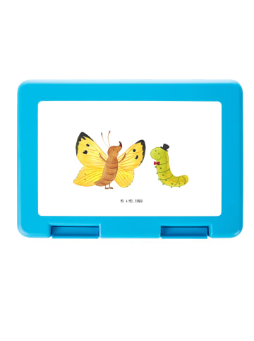 Mr. & Mrs. Panda Brotbüchse Raupe Schmetterling ohne Spruch in Weiß