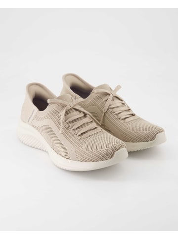Skechers Slip On Sneaker in Beige