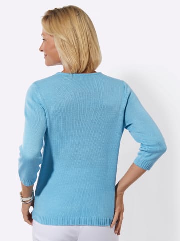 WITT WEIDEN Ajour-Pullover in aqua