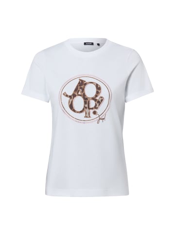 JOOP! T-Shirt in weiß braun