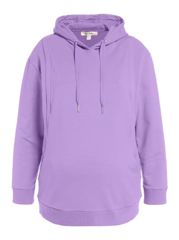 Ulla Popken Sweatshirt in hell violett