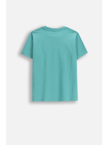 MOKIDA Baumwoll-T-Shirt mit kurzen Ärmeln in grün