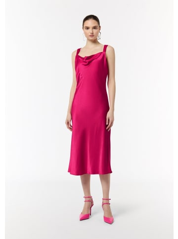 comma Kleid lang in Pink