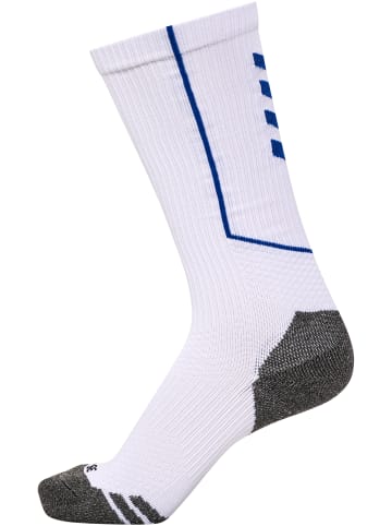 Hummel Low Indoor Socken Hmlpro Erwachsene in WHITE/TRUE BLUE