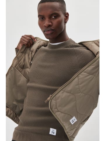 Matinique Strickpullover MAjobo Gerade Passform in Morel