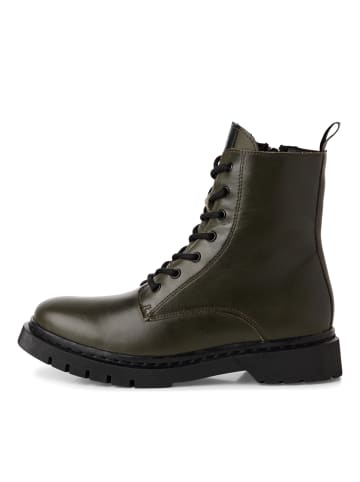 Tamaris Schnürboot in oliv