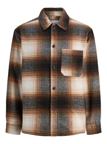 JACK & JONES PLUS Overshirt in Monks Robe