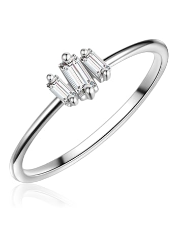 Glanzstücke München Ring aus Sterling Silber mit Zirkonia in silber