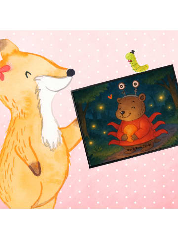 Mr. & Mrs. Panda schreibtischunterlage Krebs Astrologie Design o... in Weiß