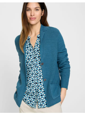 Olsen Blazer in Midnight Teal Mel.