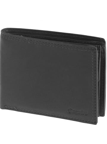 Esquire Duo Geldbörse Leder 12 cm in black