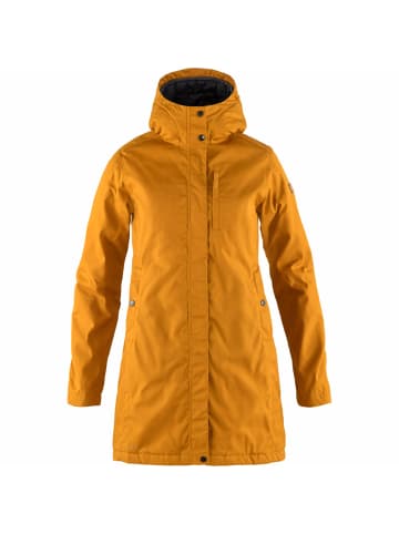 FJÄLLRÄVEN Kiruna Padded Parka in Orange