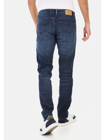 Camel Active Regular Fit fleXXXactive® Cooling Jeans in Dunkelblau