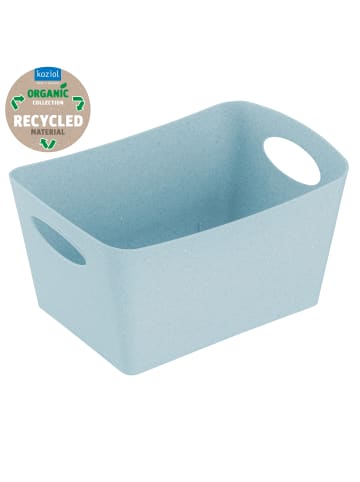 koziol BOXXX L - Aufbewahrungsbox 15l in recycled blue