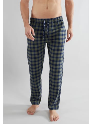 Tom Tailor X-Mas Lange-Hose in grün-mittel-Karo
