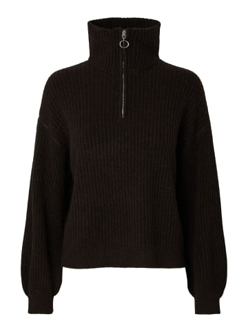 Pieces Half-zip Pullover in Delicioso