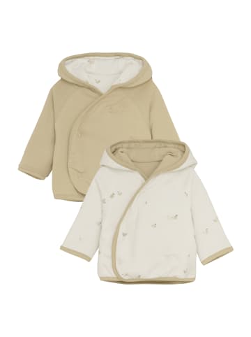 Noppies Strickjacke Nuru - Reversible in Animals pattern Off white
