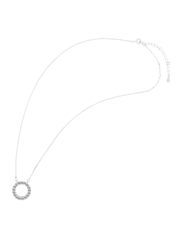Adeliás Damen Halskette mit Anhänger – aus 925 Silber in silber