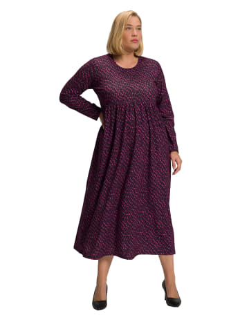 Ulla Popken Jerseykleid in magenta