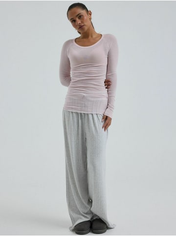Seamless Basic T-Shirt Cotton in Pale Rose