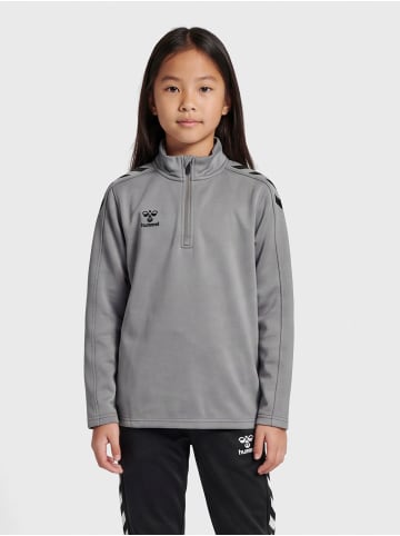 Hummel Halbreißverschluss Jacke Hmlcore Multisport Kinder in GREY MELANGE