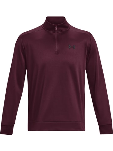 Under Armour Fleecejacke/Fleecepullover "Armour Fleeceï¾® ï¾¼ Zip" in Rot
