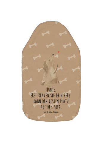 Mr. & Mrs. Panda wärmebeutel Hund Liebe mit Spruch in Hundeglück