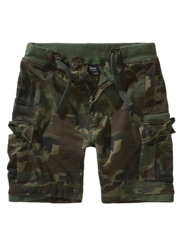 Brandit Cargo Shorts in woodland