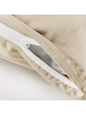 Butlers Mako-Satin Kissenbezug NIGHTLIFE DELUXE in Beige