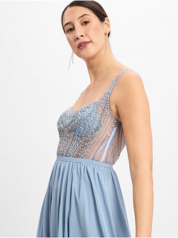 HEY KYLA Abendkleid in hellblau - 0001