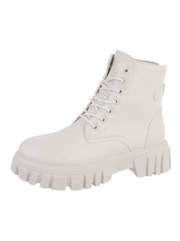 Ital-Design Stiefelette in Beige