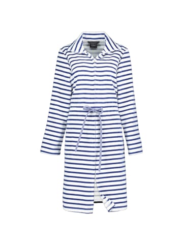 Cawö Cawö Bademäntel Damen Reißverschluss Breton 6597 navy - 16 in navy - 16