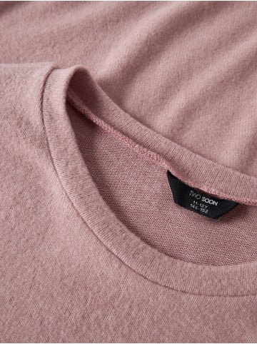 TWO SOON Strickoberteil in Woodrose