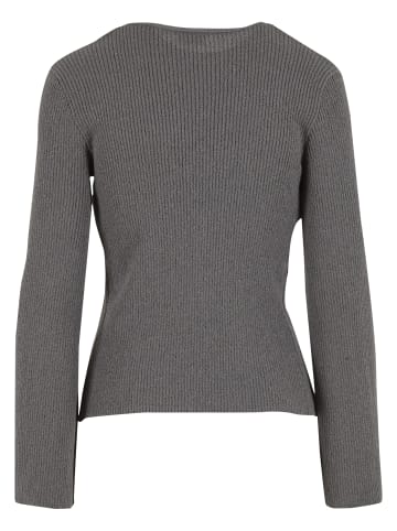 Noisy may Cardigan in charcoal gray