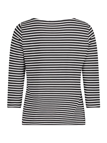 Betty Barclay Basic Shirt mit Ringel in Schwarz/Weiß