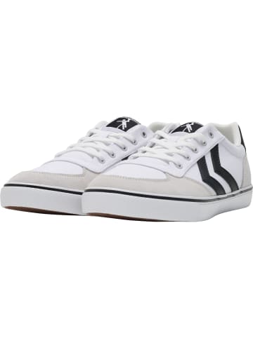 Hummel Schnürsenkel Sneaker Stadil Low Erwachsene in WHITE