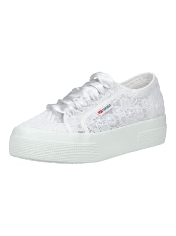 Superga Sneaker in Weiß/Weiß