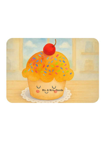 Mr. & Mrs. Panda Magnet Cupcake Design ohne Spruch in Weiß