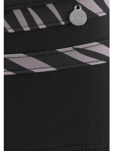 LASCANA Highwaist-Bikini-Hose in schwarz